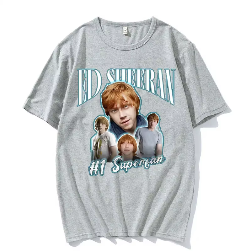 T-shirt drôle Ed Sheeran Number One Superfan Meme pour hommes