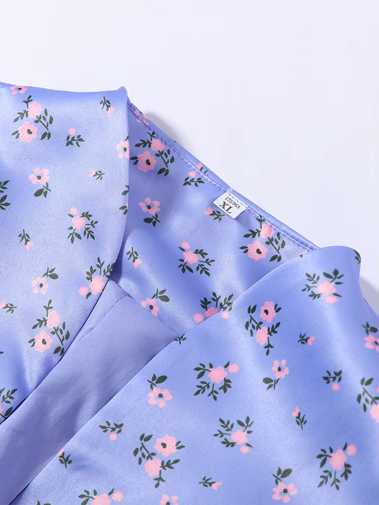 T-shirt floral chic pour femme