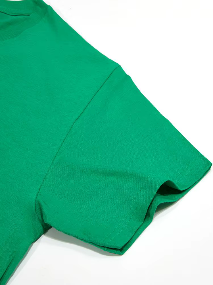 T-shirt manches courtes col rond femme