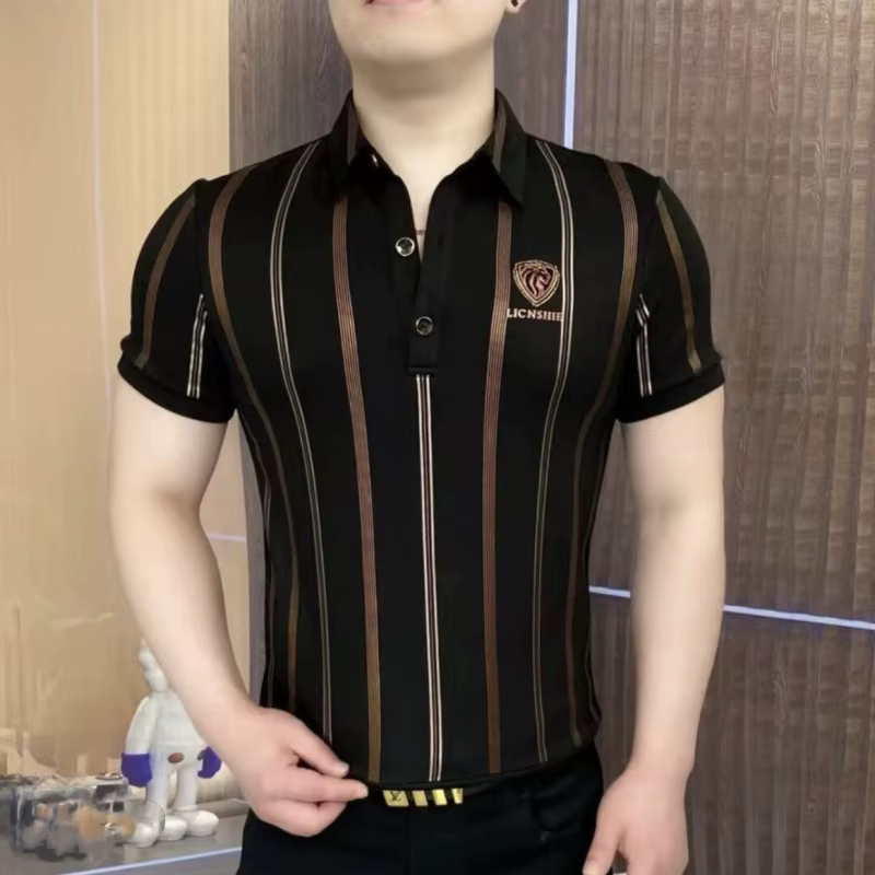 T-shirt Homme Été 2025 à Manches Courtes