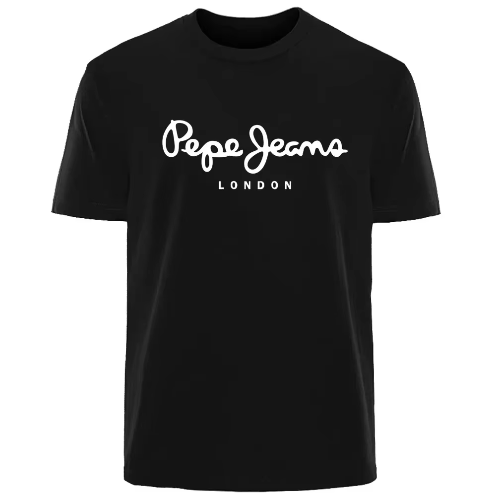 T-shirt à manches courtes avec logo Pepe Jeans London pour femmes et enfants