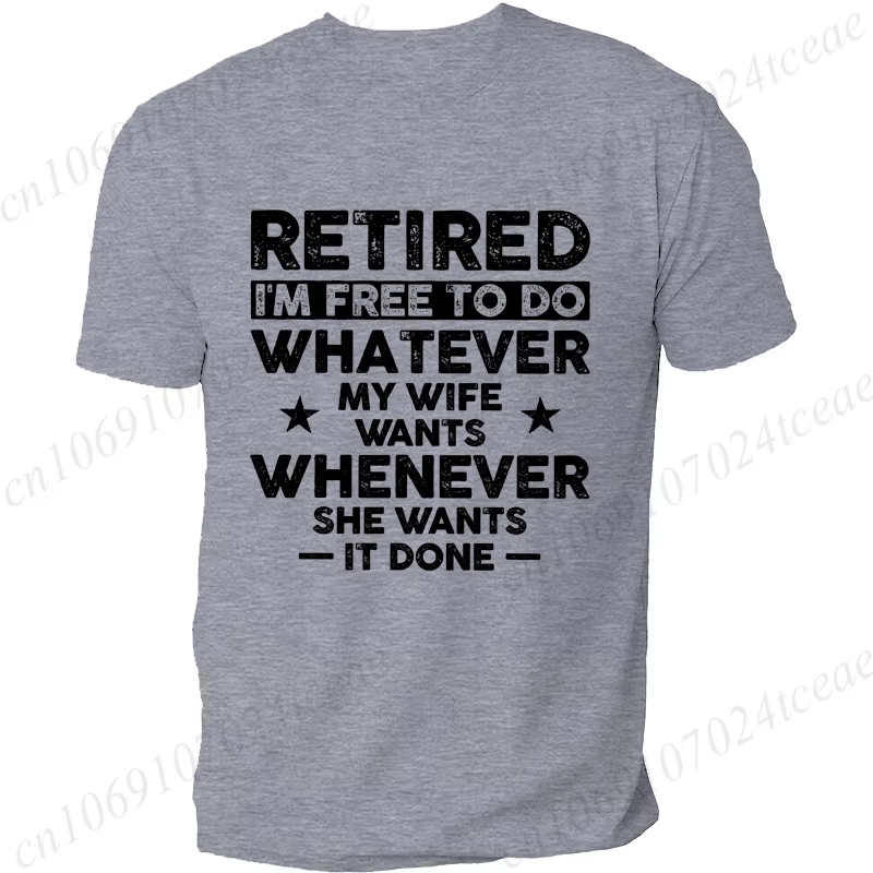 T-shirt de retraite drôle pour hommes