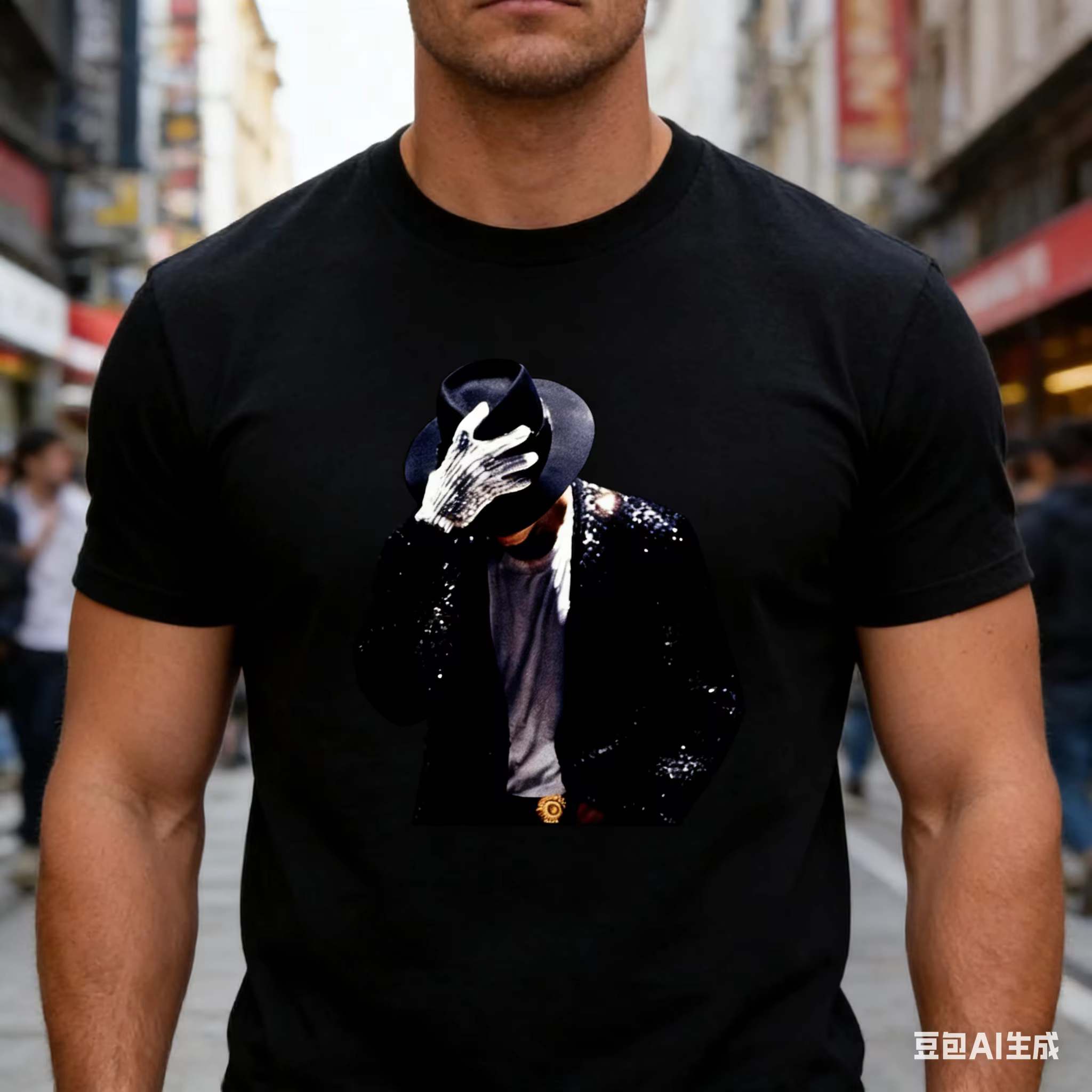 T-shirt Michael Jackson V4 vintage années 90