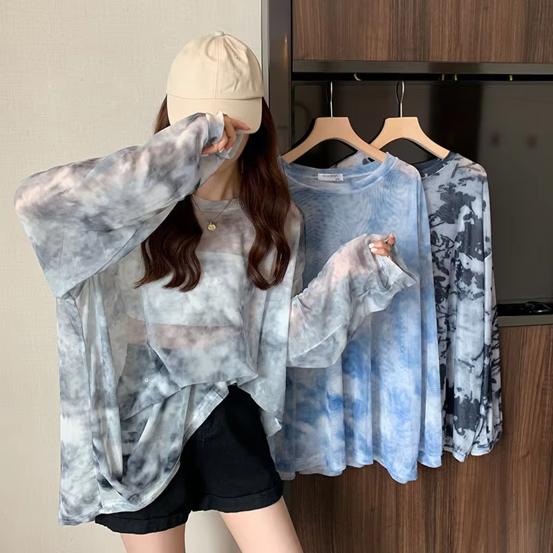 T-shirt ample en maille pour femmes