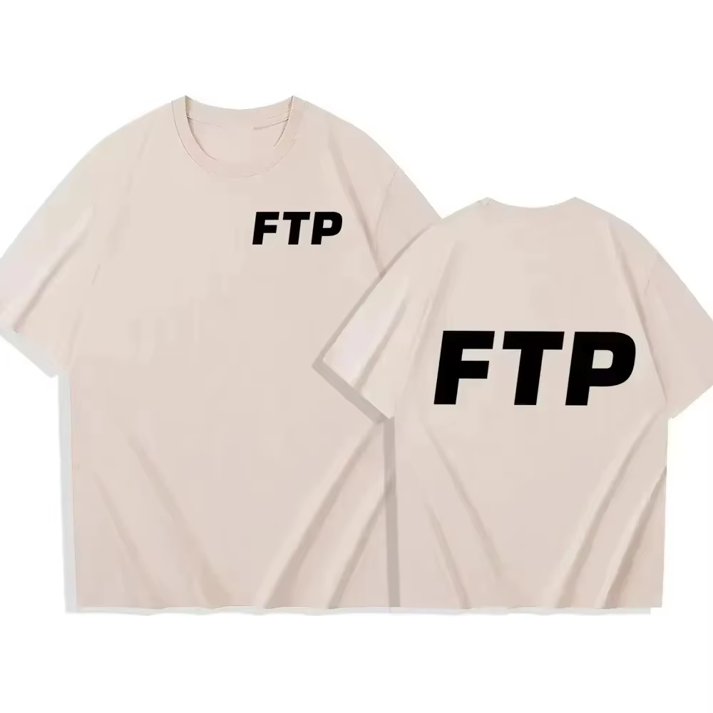 T-shirts imprimés FTP 2025 pour hommes et femmes