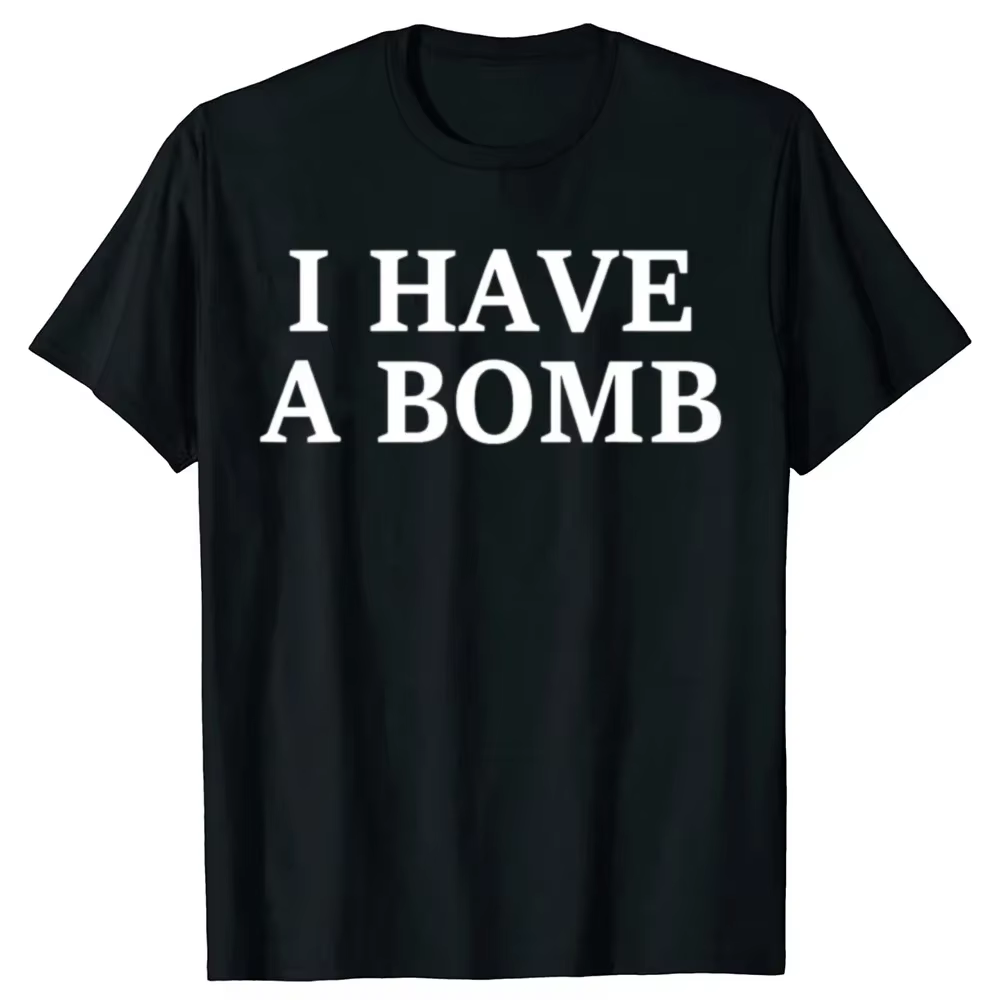 Drôle j'ai une bombe graphique T-shirts femmes mode t-shirt décontracté ample surdimensionné adulte blague