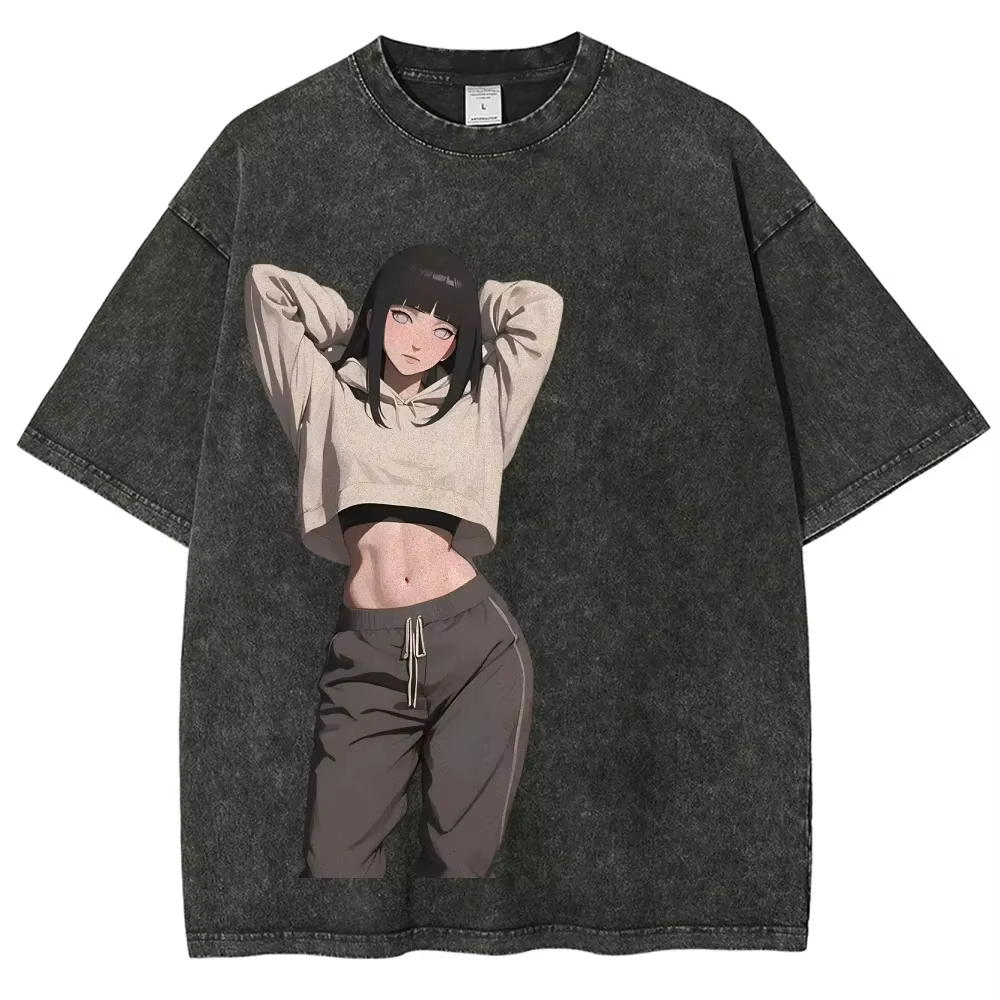 T-shirt Hinata Hyuga Naruto pour homme