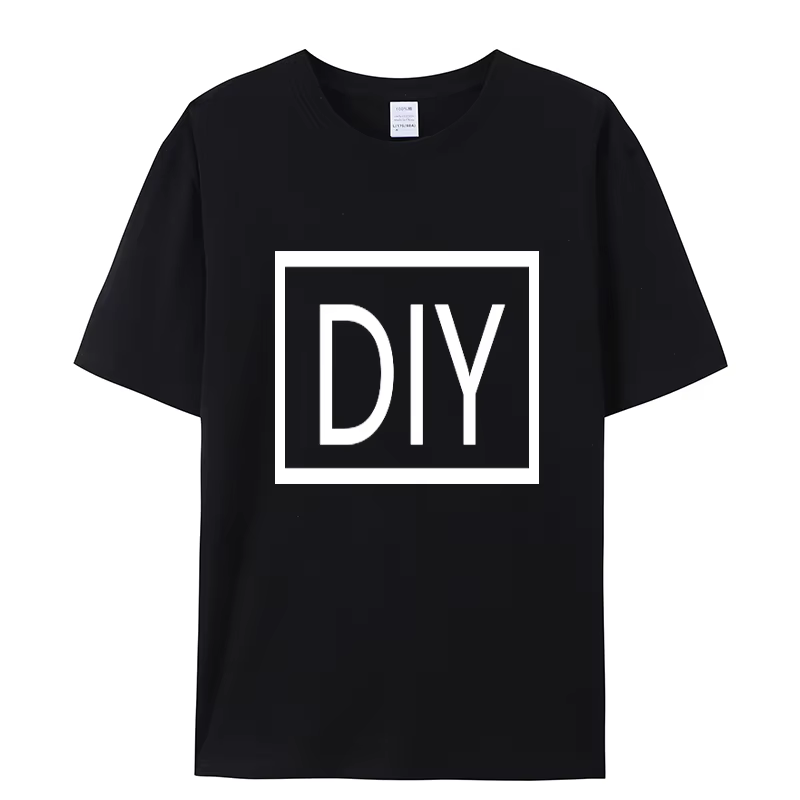 T-shirt personnalisé pour homme en 100 % coton