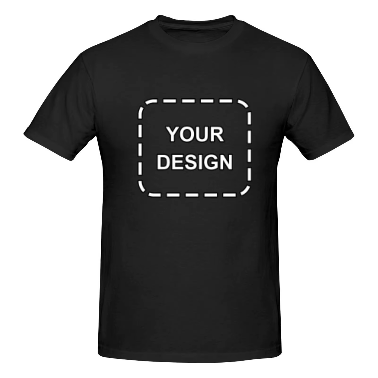T-Shirt à Manches Courtes avec Logo Personnalisé pour Homme