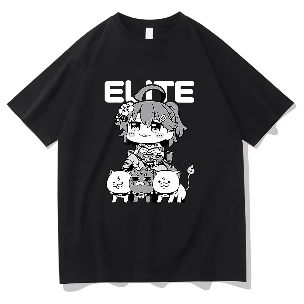 T-shirt unisexe en coton Anime Cartoon
