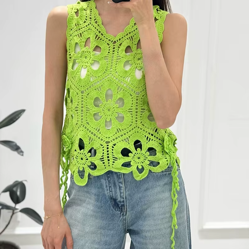 Débardeur en Crochet pour femmes