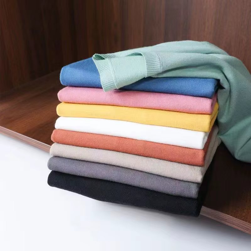 T-shirt en laine mérinos super fine pour hommes