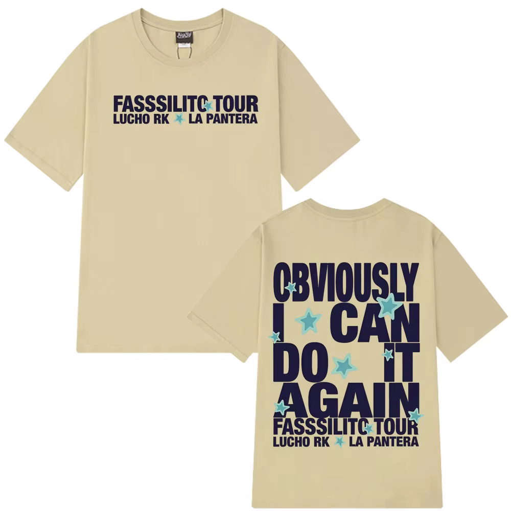 T-shirts imprimés Lucho Rk La Pantera Fassilito Tour 2026 pour hommes et femmes