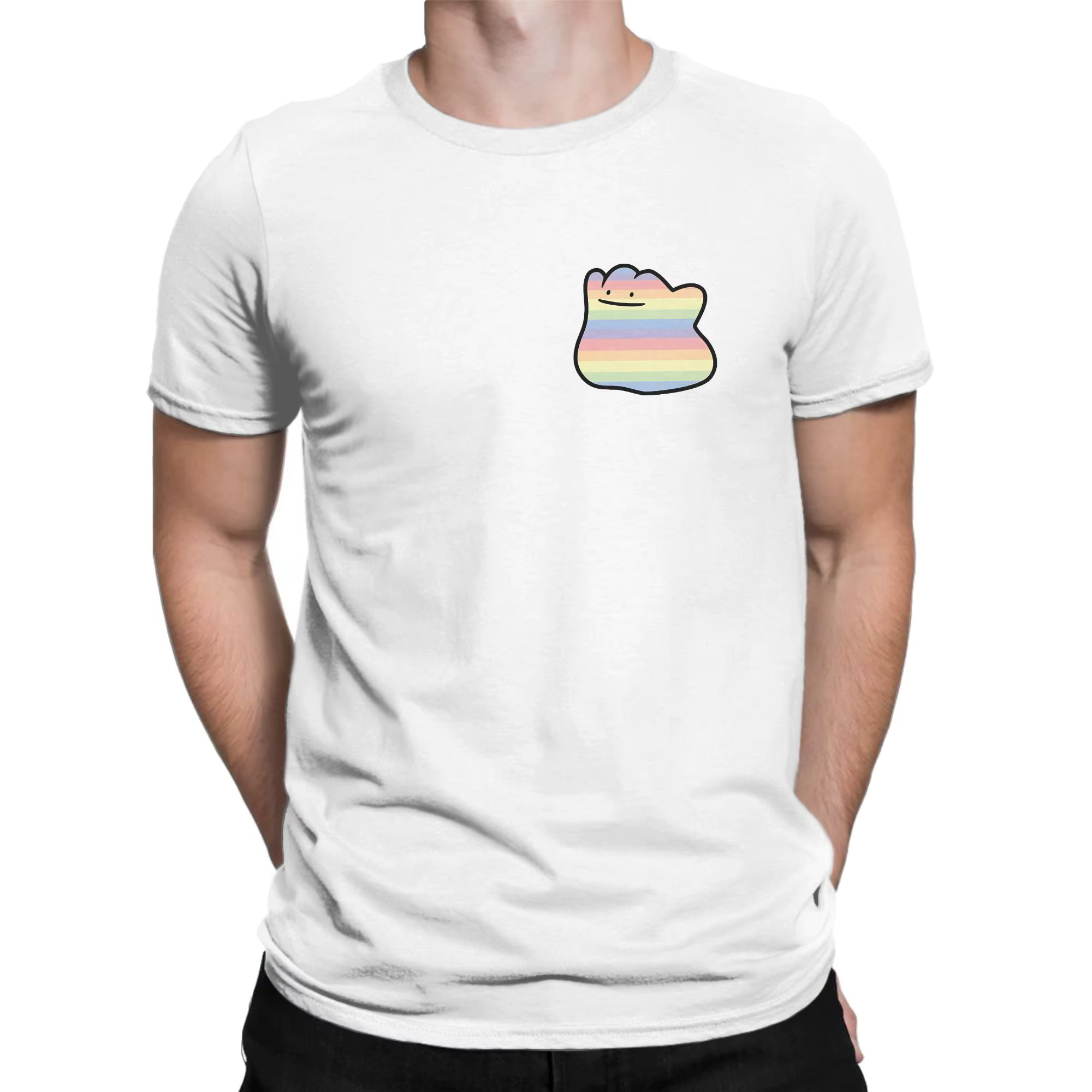 T-shirt unisexe en coton 100% pour hommes et femmes