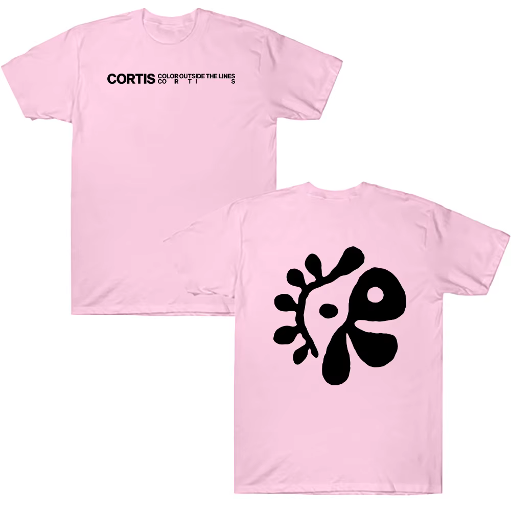 T-shirt graphique CORTIS à manches courtes pour l'été 2026 – Hauts confortables en pur coton pour hommes et unisexe – Vêtements Harajuku