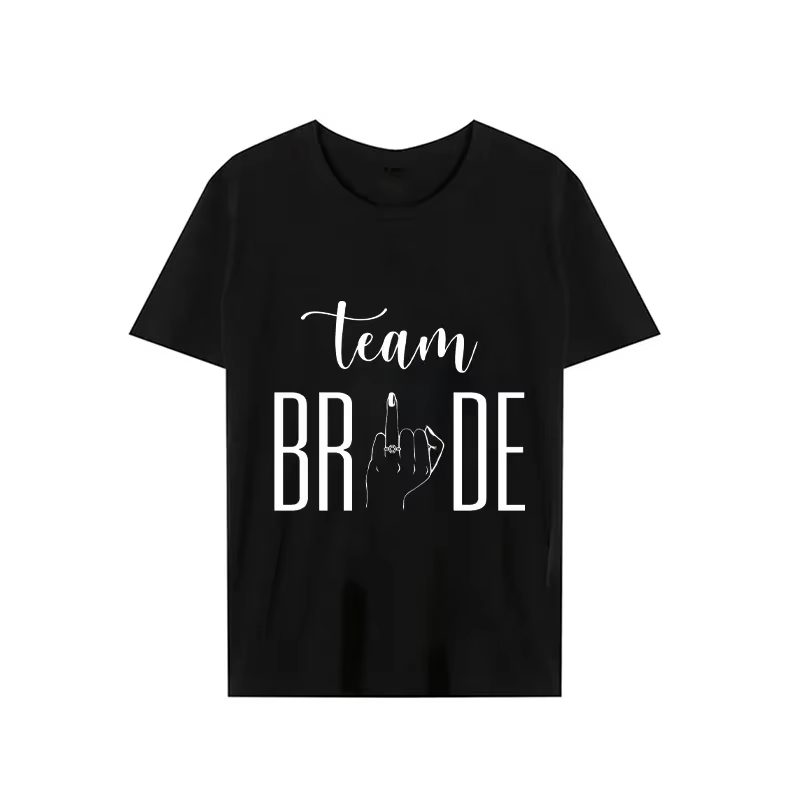 Haut d'été femme vêtements future mariée mariage Bachelorette T-shirt à manches courtes