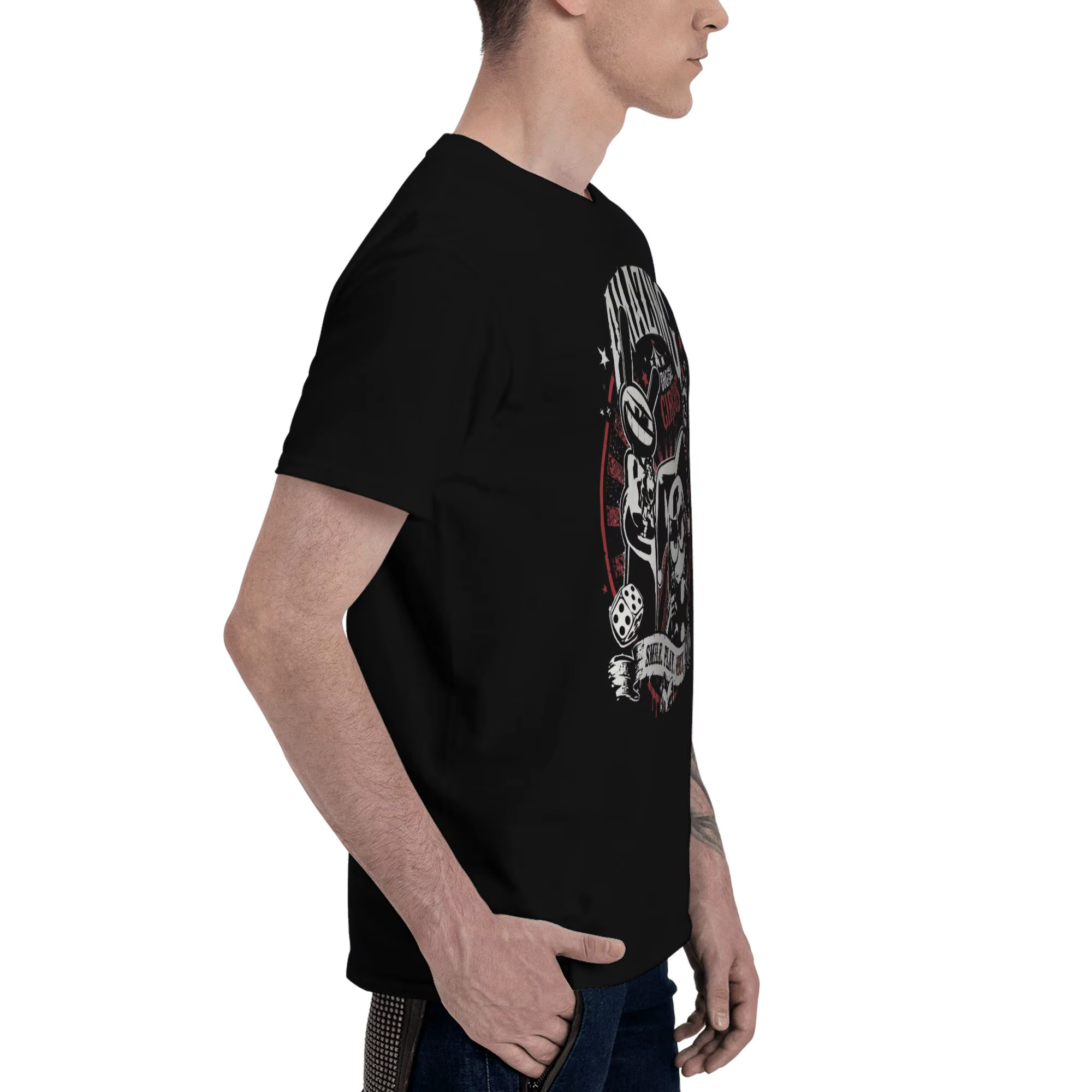 T-shirt unisexe en coton 100%
