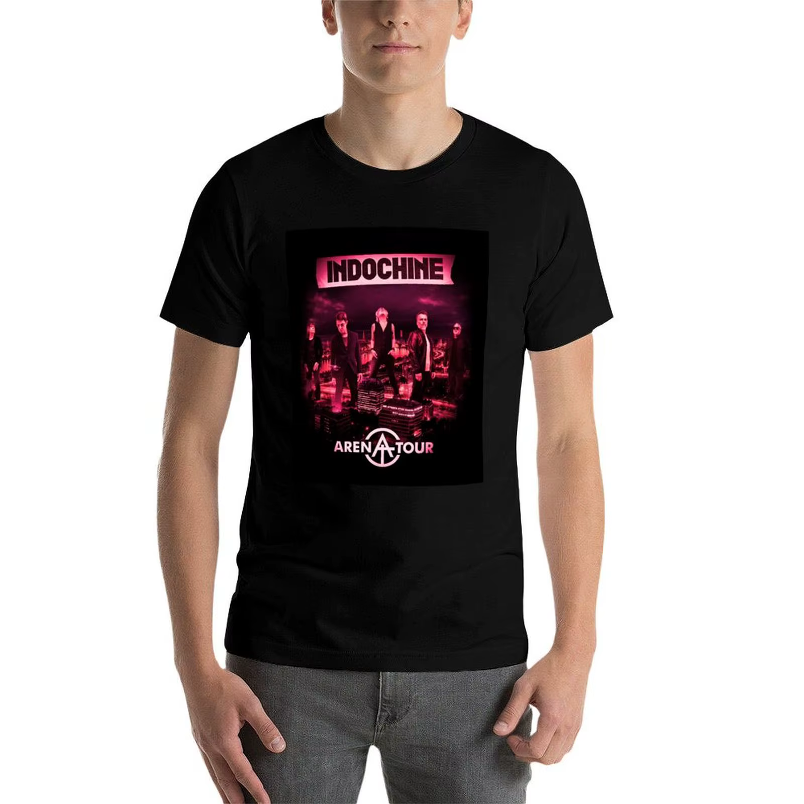 T-shirt Indochine Arena Tour, T-shirt sur le thème d'Halloween