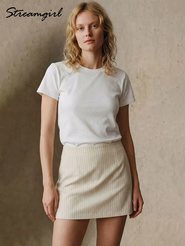 T-shirts basiques pour femmes