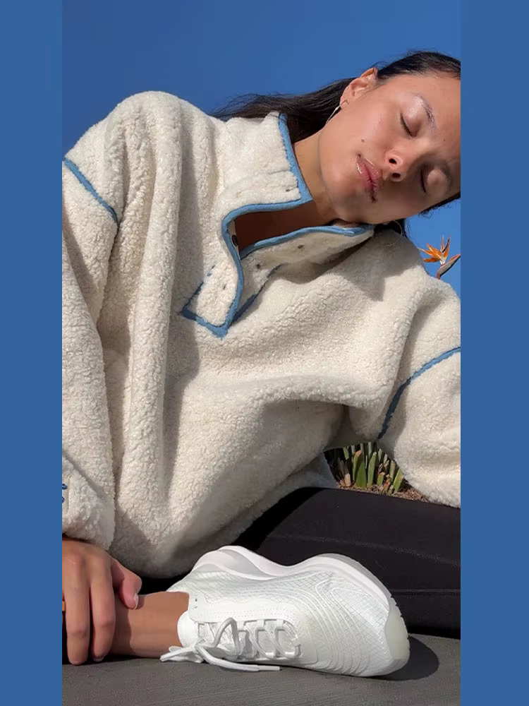 Sweat-shirt à capuche en molleton Patchwork pour femme