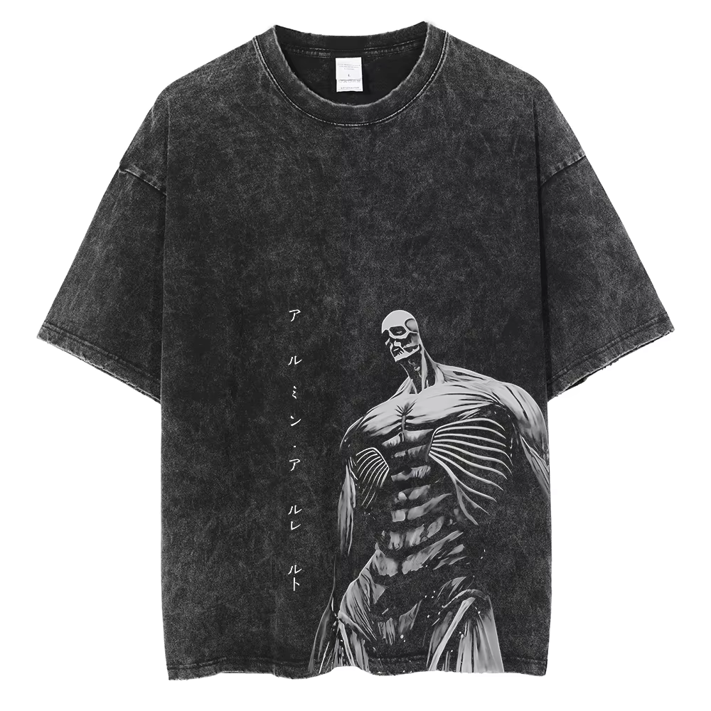 T-shirt imprimé Attack on Titan Eren Jaeger 2026 pour hommes et femmes