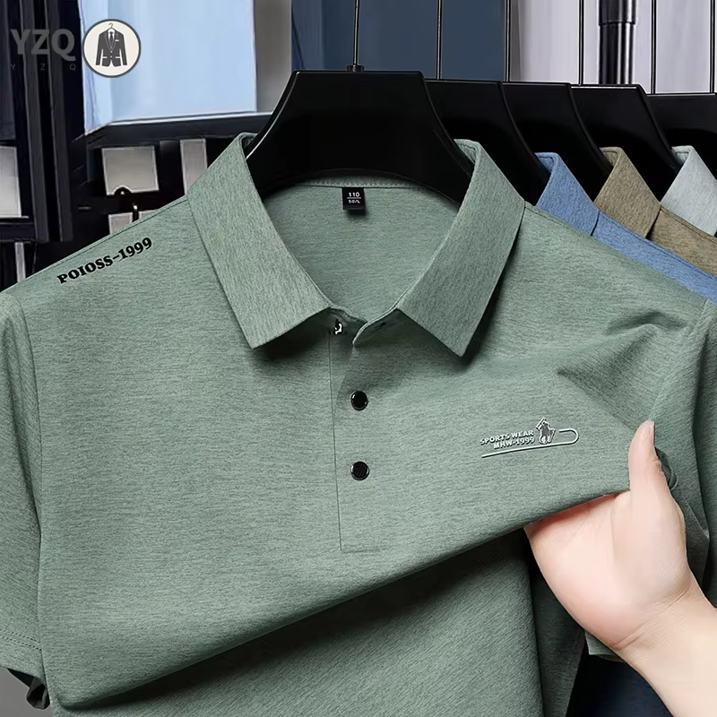 Polo pour homme à manches courtes