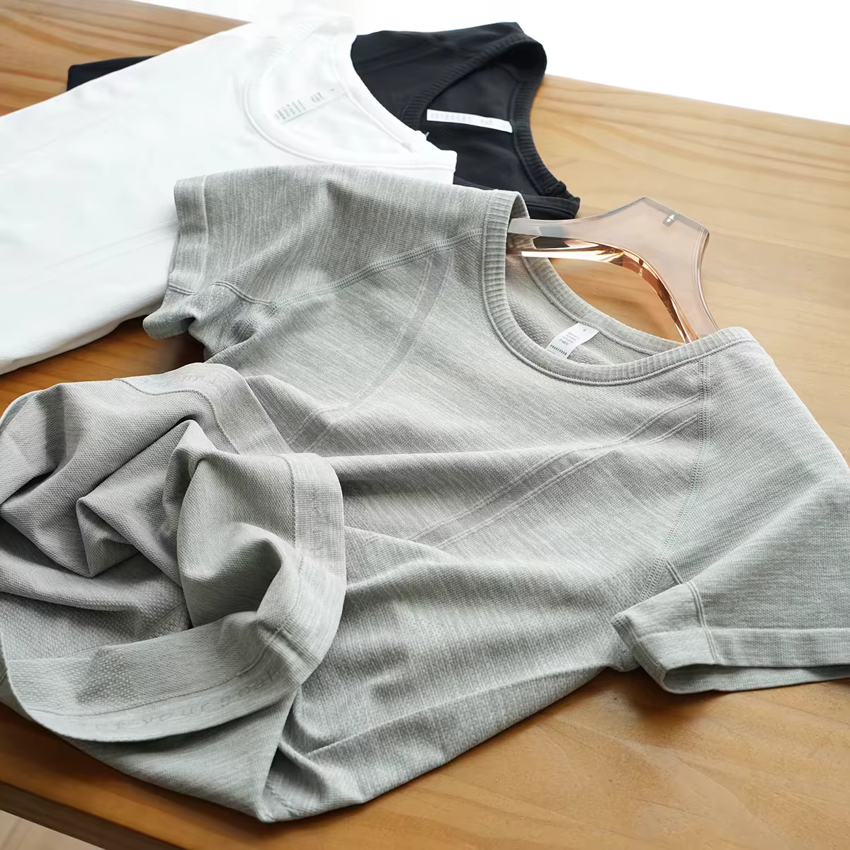 Femmes Yoga haut sans couture Sport t-shirts chemise de Fitness vêtements