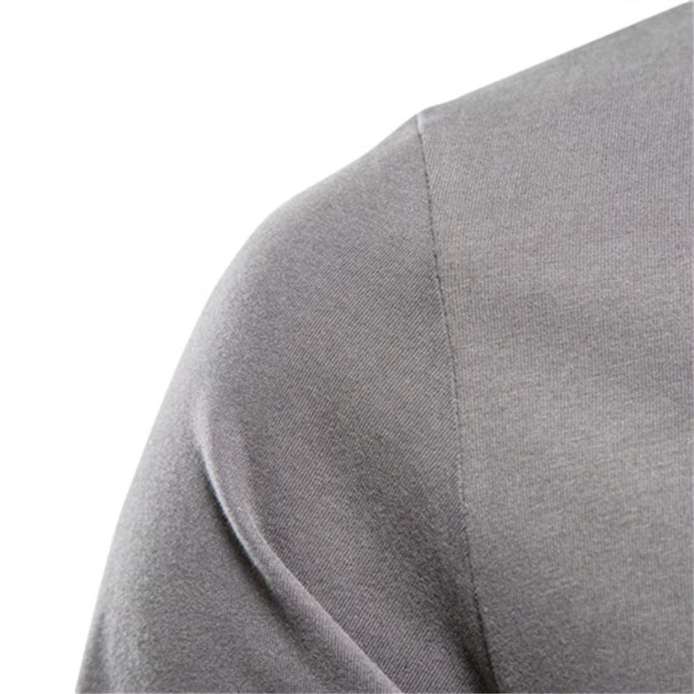 100% Coton t-shirt à manches longues pour hommes T-shirts décontractés