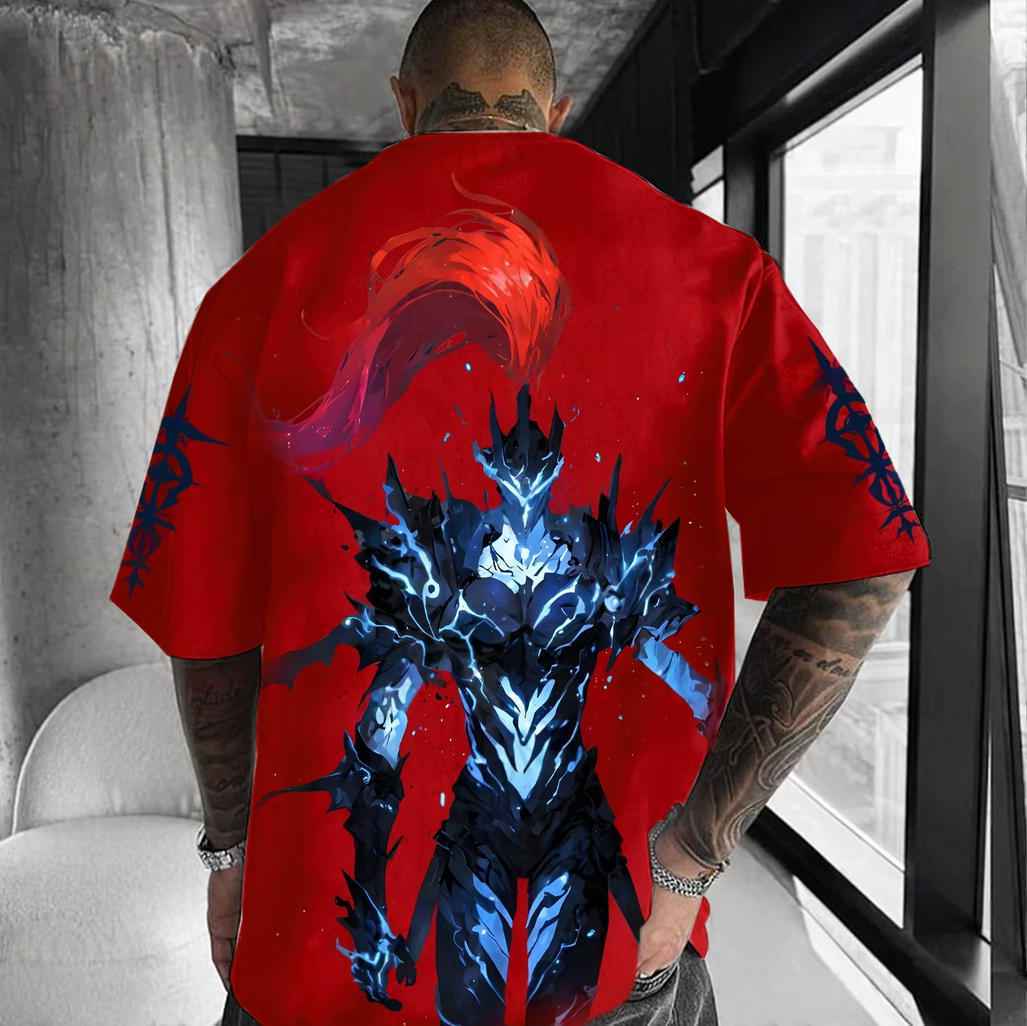 T-shirt autorisé à nivellement solo 2025 – Haut en coton anime japonais