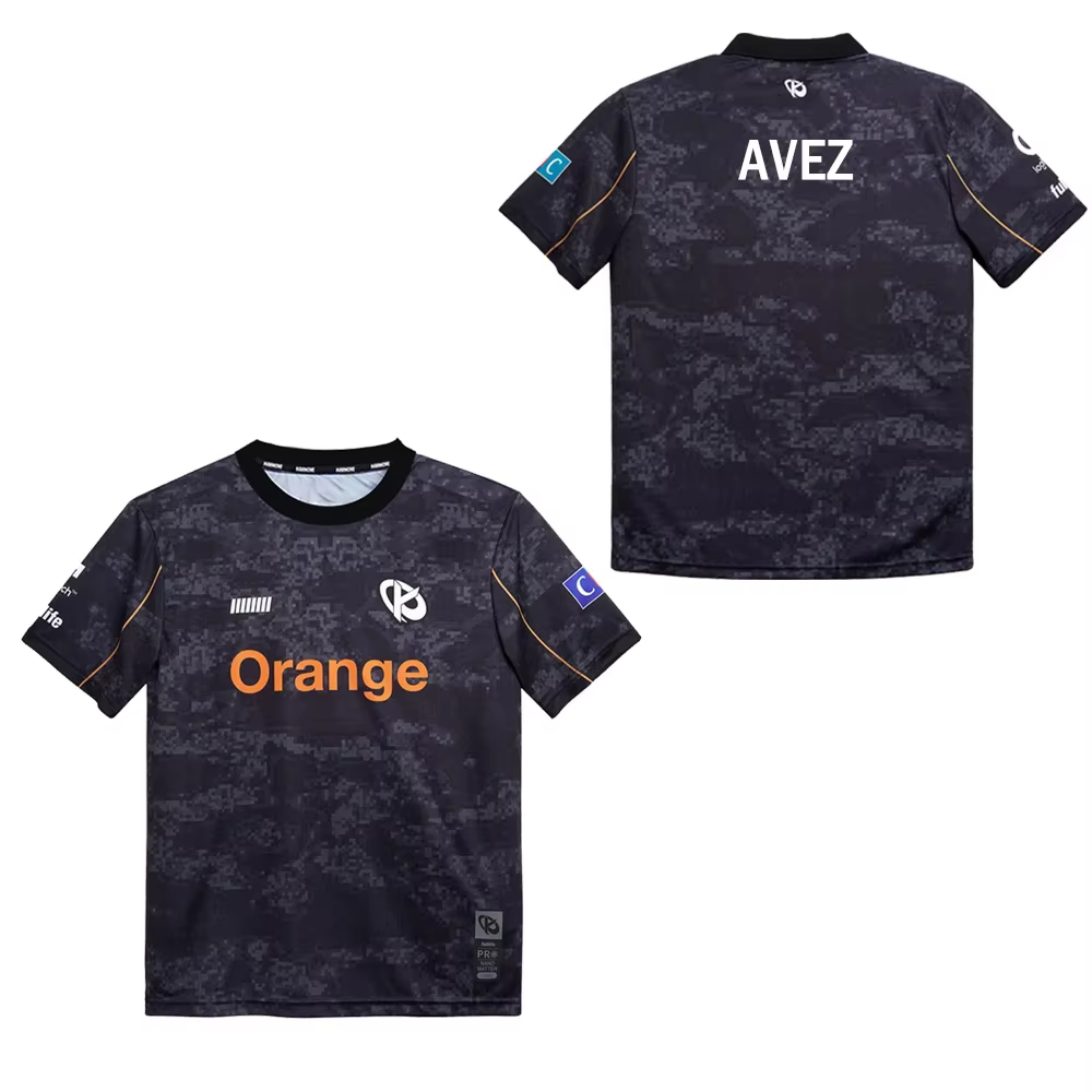 Karmine Corp Esports Club 2025 maillot Valorant ligue professionnelle VCT joueur uniforme Fans T-shirt personnalisé unisexe dessus respirants