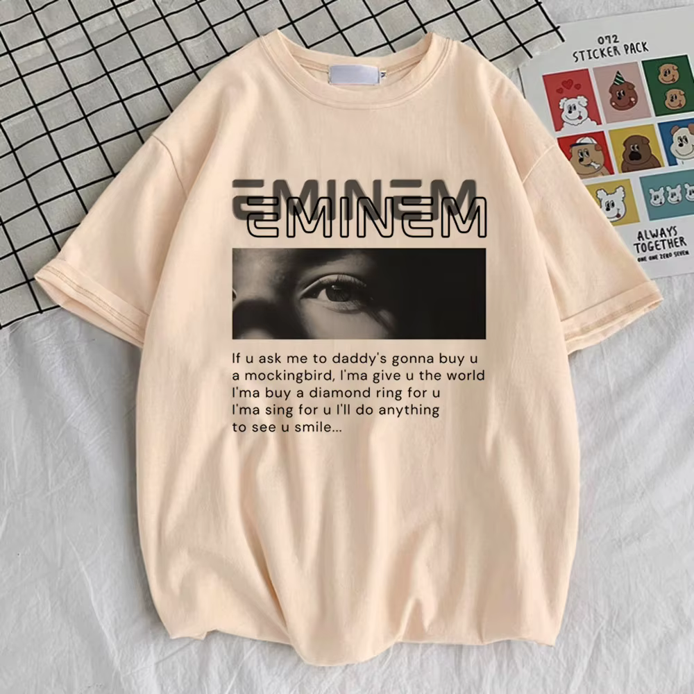 Eminem t-shirt fille Pop Culture Grunge classique Vintage