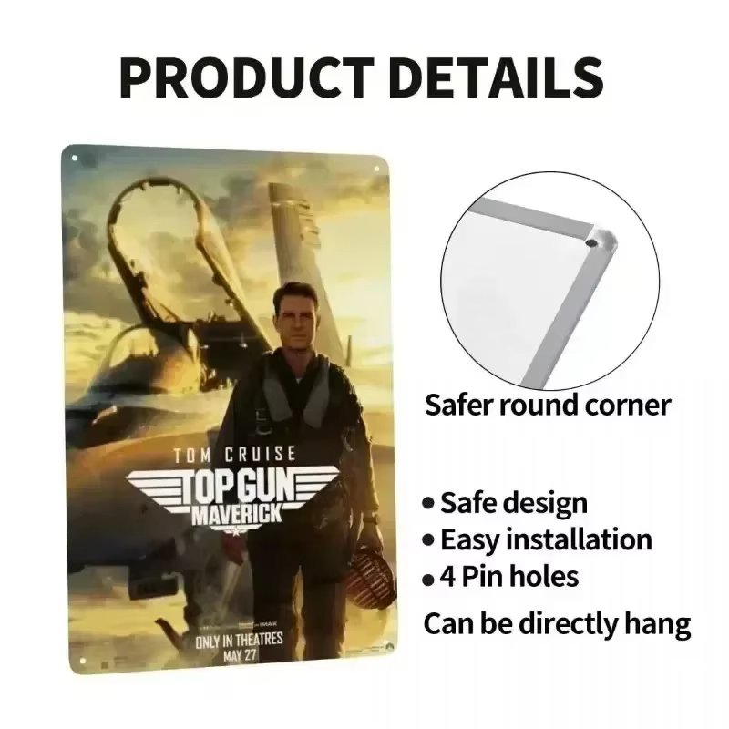 Panneau métallique vintage « DANGER Zone Requin » – Décoration murale nautique rétro – Plaque jaune rustique pour