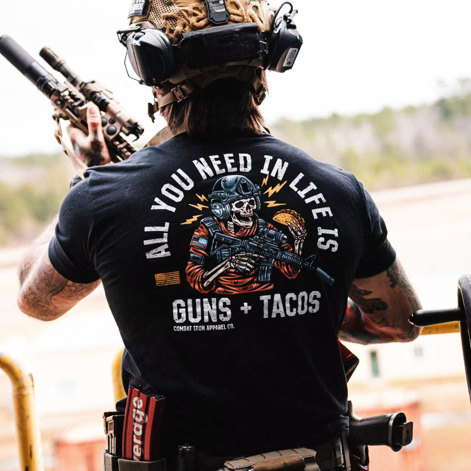 T-shirt pour homme « All You Need in Life Is Tacos »