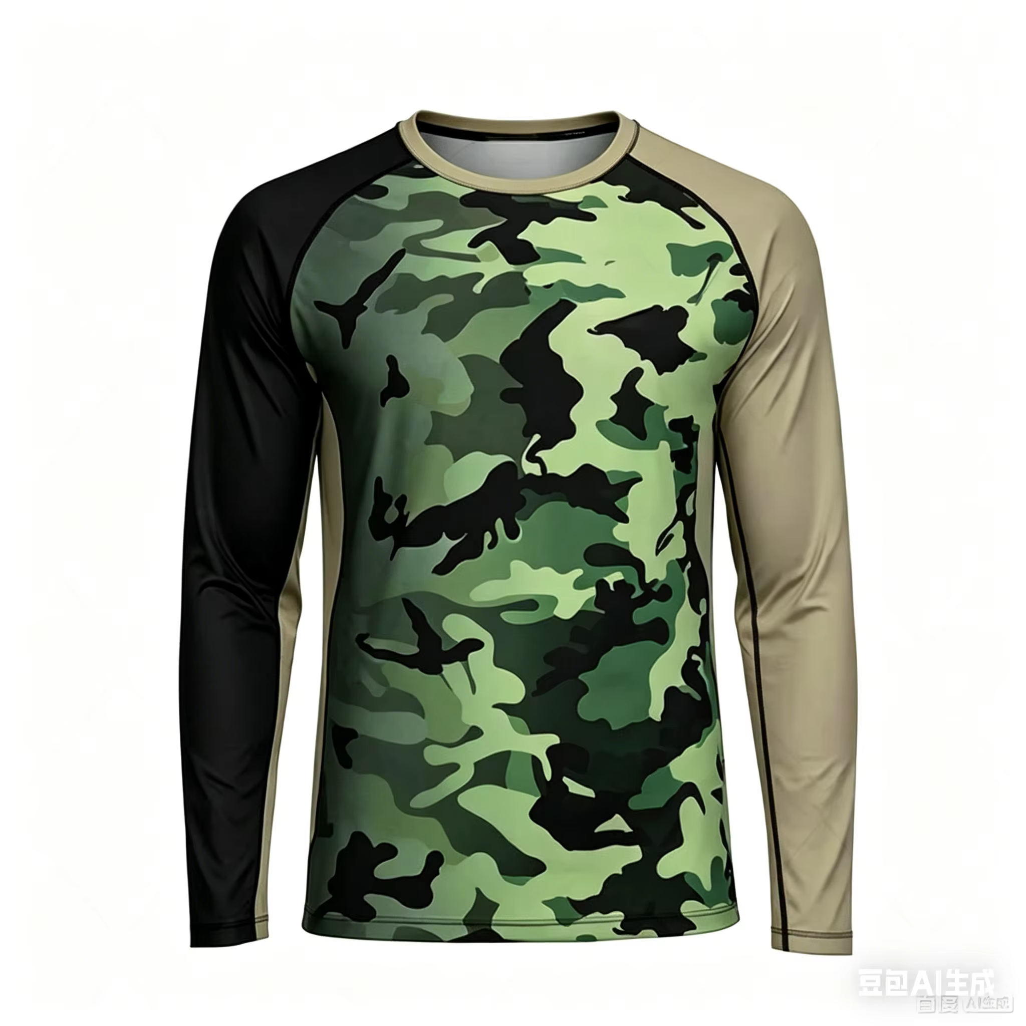 T-shirt de pêche à manches longues