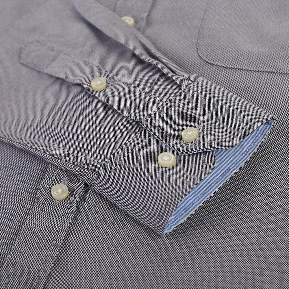 Chemise de travail Oxford à manches longues pour hommes