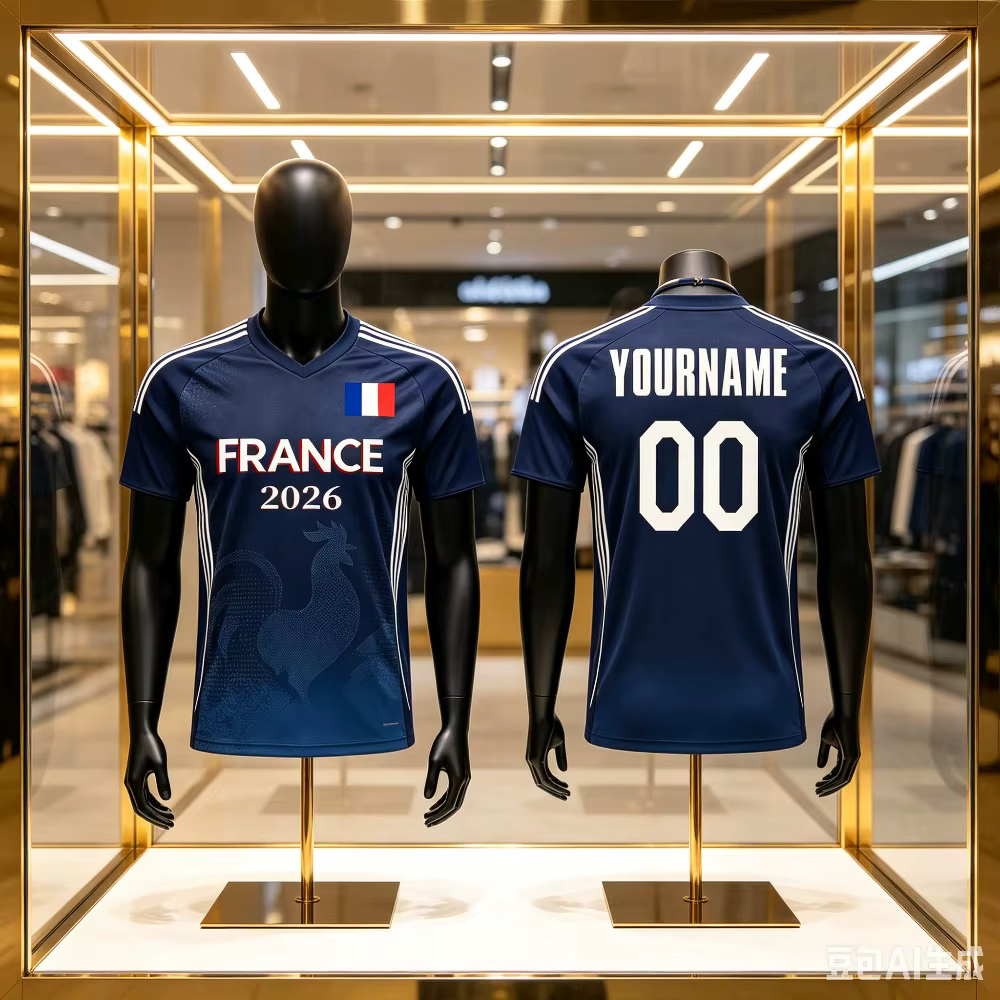T-shirt de football d'été pour hommes et femmes