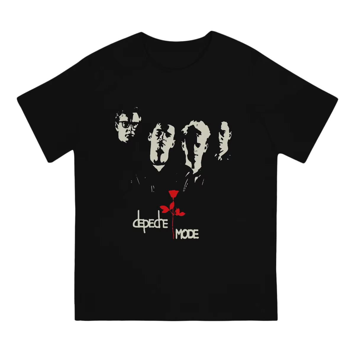 T-shirt à manches courtes en coton Dmode pour hommes