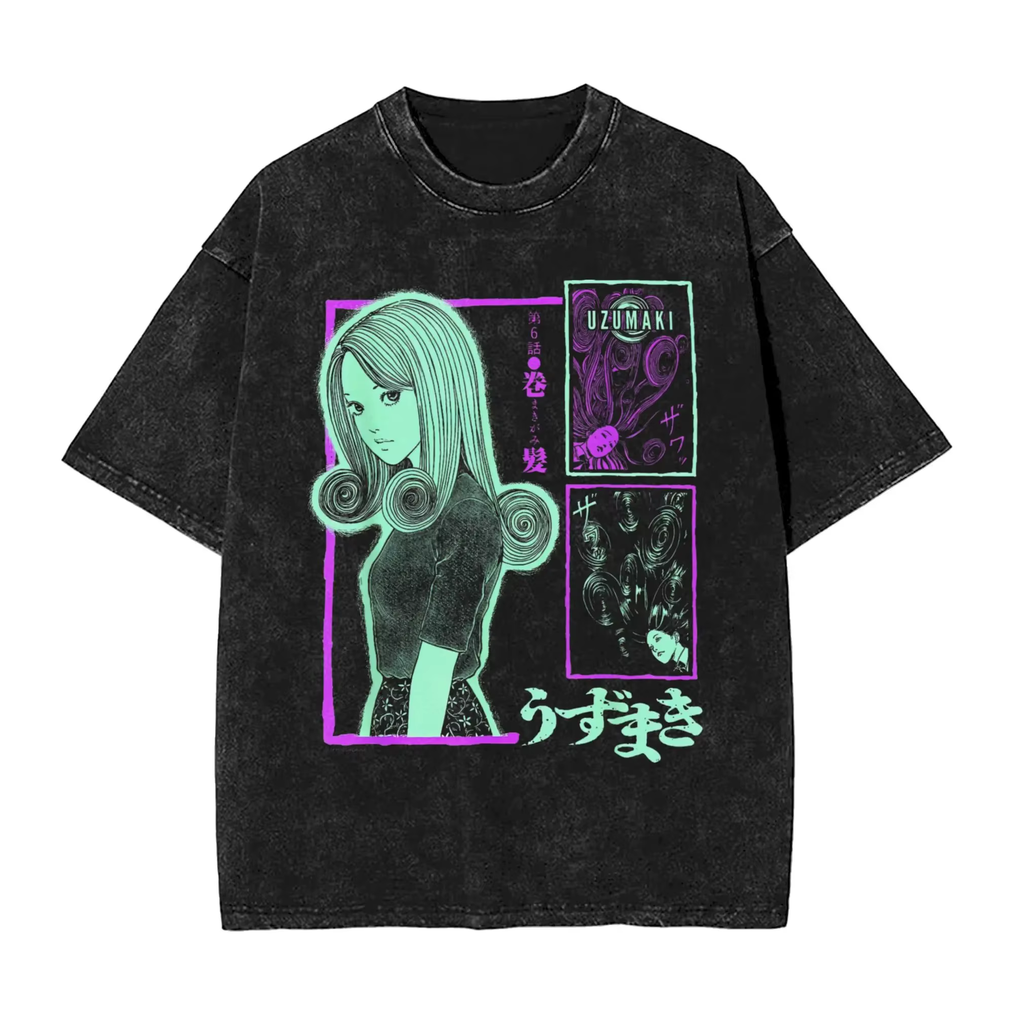 Japon thème d'horreur Junji Ito mon ami Tomie drôle imprimé graphique T-Shirt hommes femmes mode coton col rond