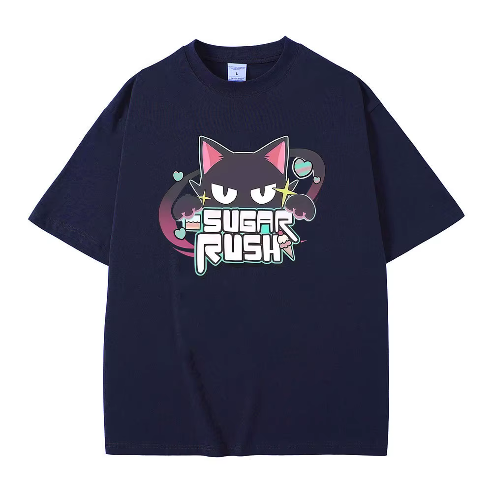T-shirt bleu de style Anime Archive