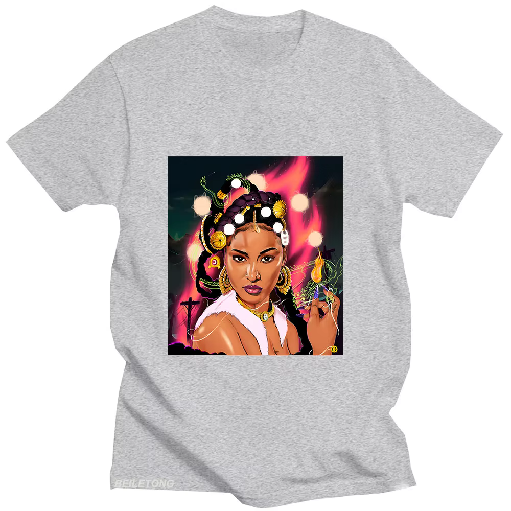Shenseeaa-T-shirt manches courtes col rond femme