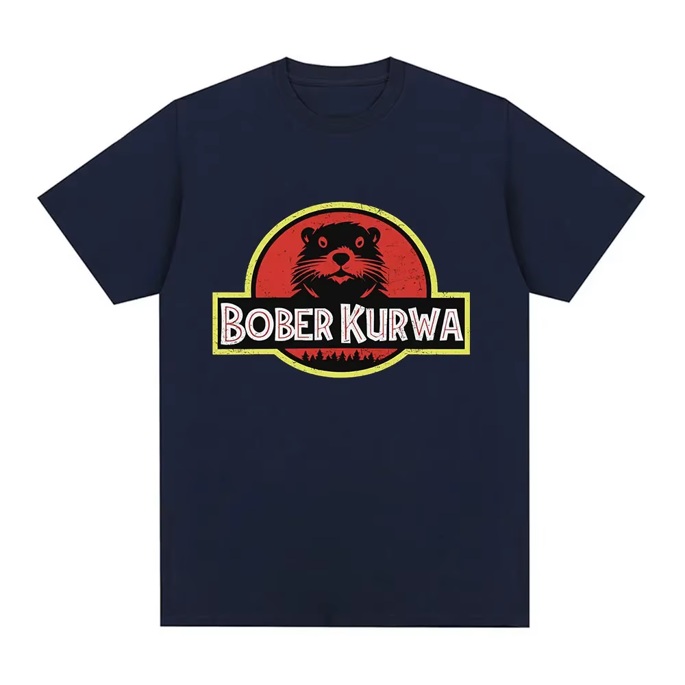 T-shirt graphique Bober Kurwa Bobr Funny Meme pour hommes et femmes