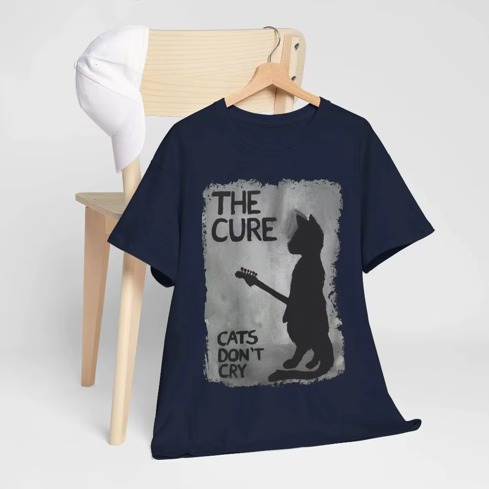 T-shirt The Cure Cat, T-shirt pour hommes