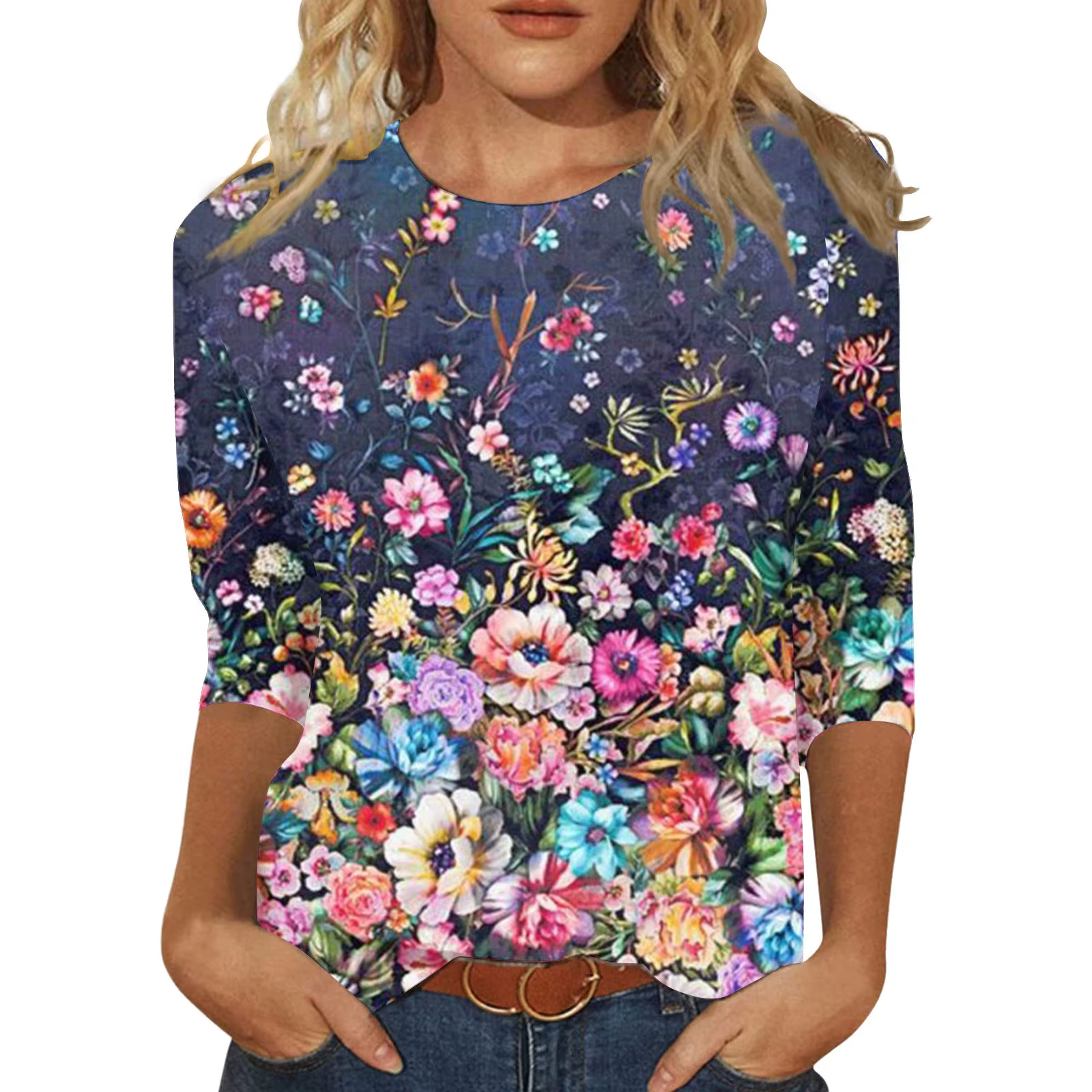 T-shirt à manches longues pour femmes