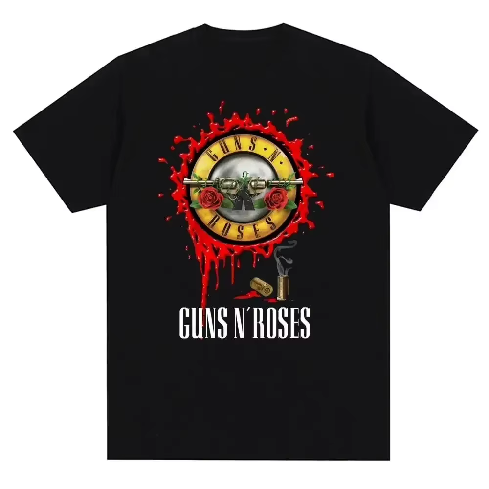 T-shirt à imprimé graphique Guns N Roses