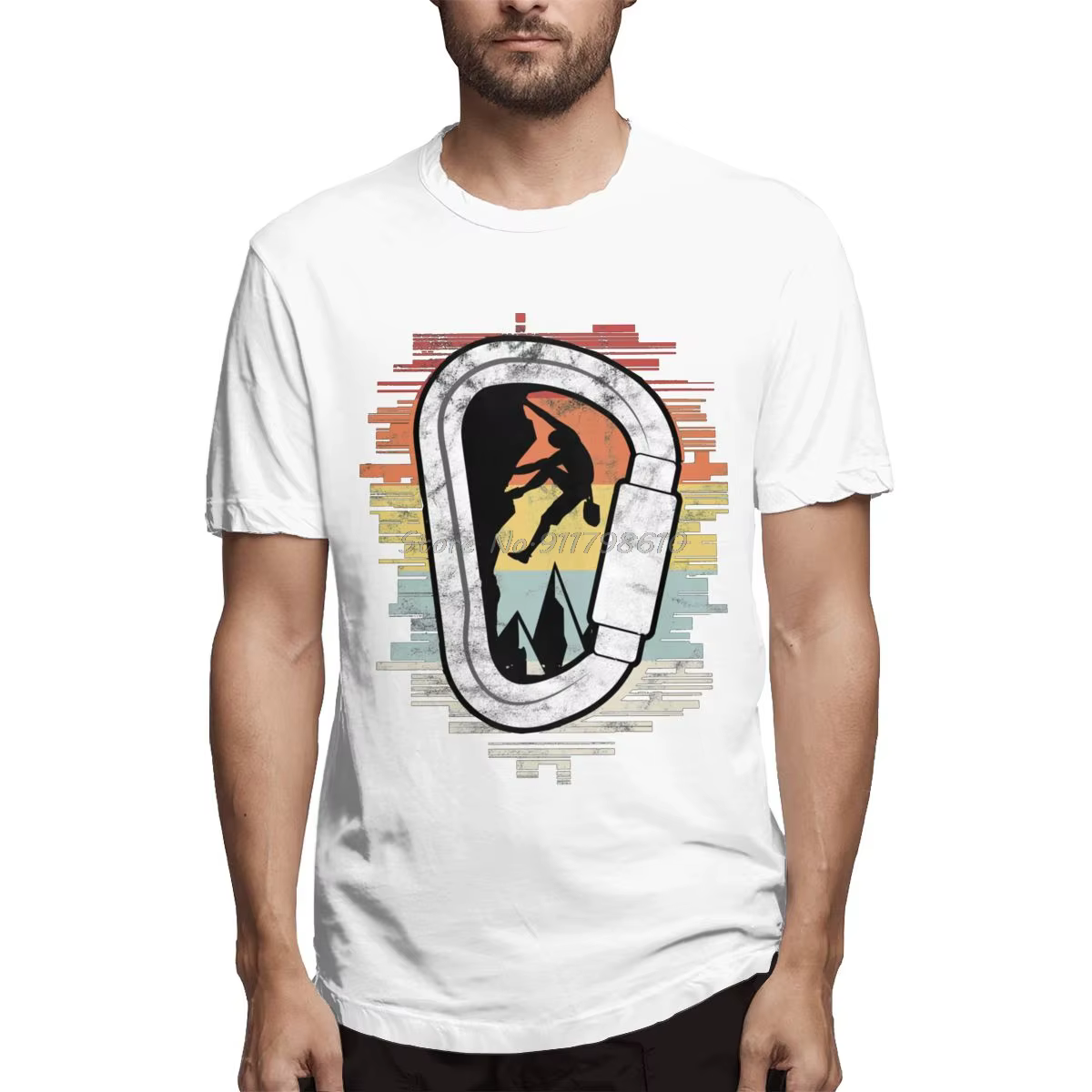 Escalade Vintage rétro T-shirt drôle