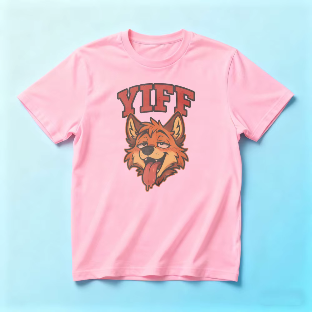 T-shirt graphique Hot Fox Furry Yiff Fox
