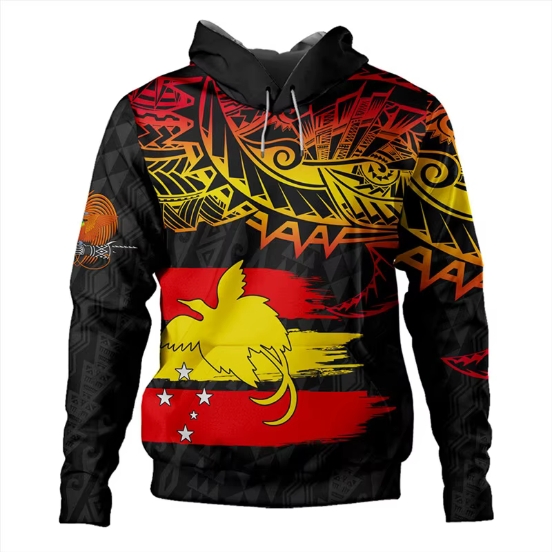 Sweats à capuche College en 3D pour hommes