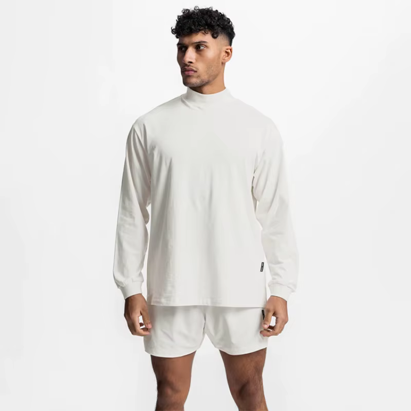 T-shirt à col roulé pour homme