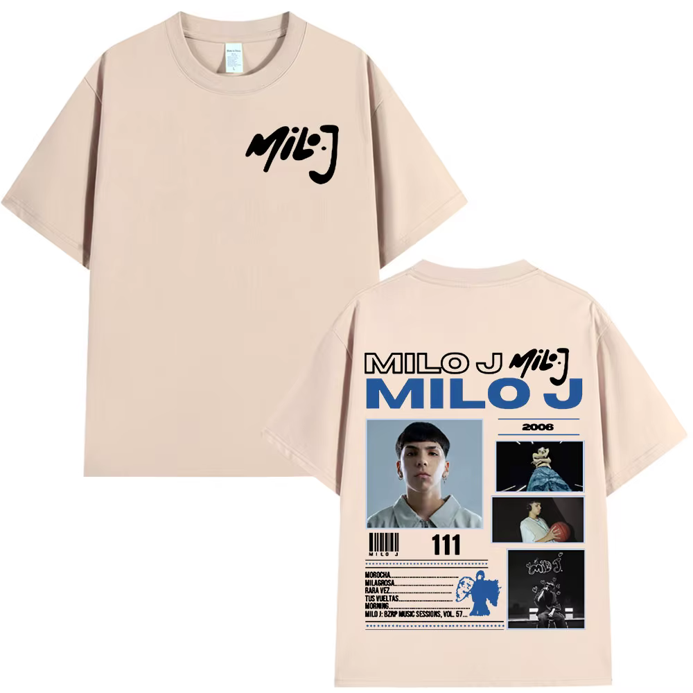Rappeur Milo J 111 166 Album T-shirt hommes femmes mode Hip Hop