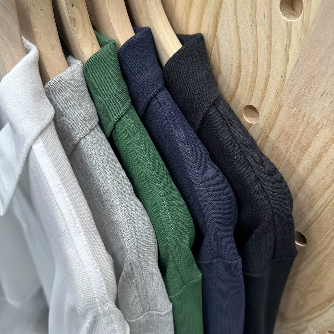 Polo brodé d'été pour homme